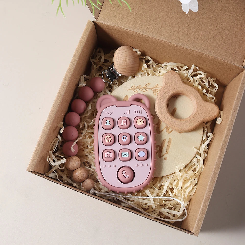 4pcs New Born Baby Gift Set