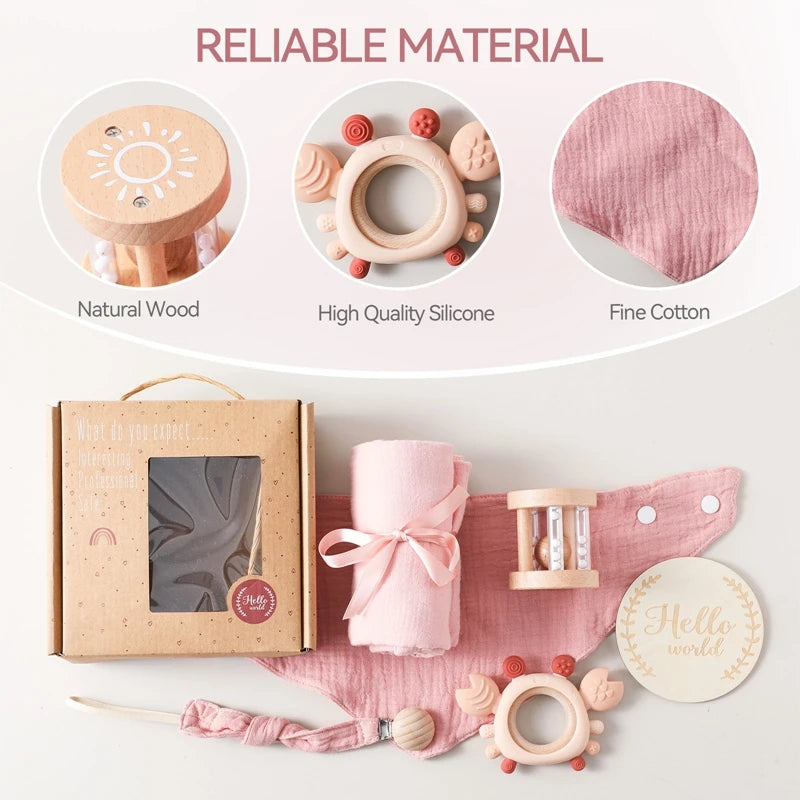Baby Bath Toy Gift Set