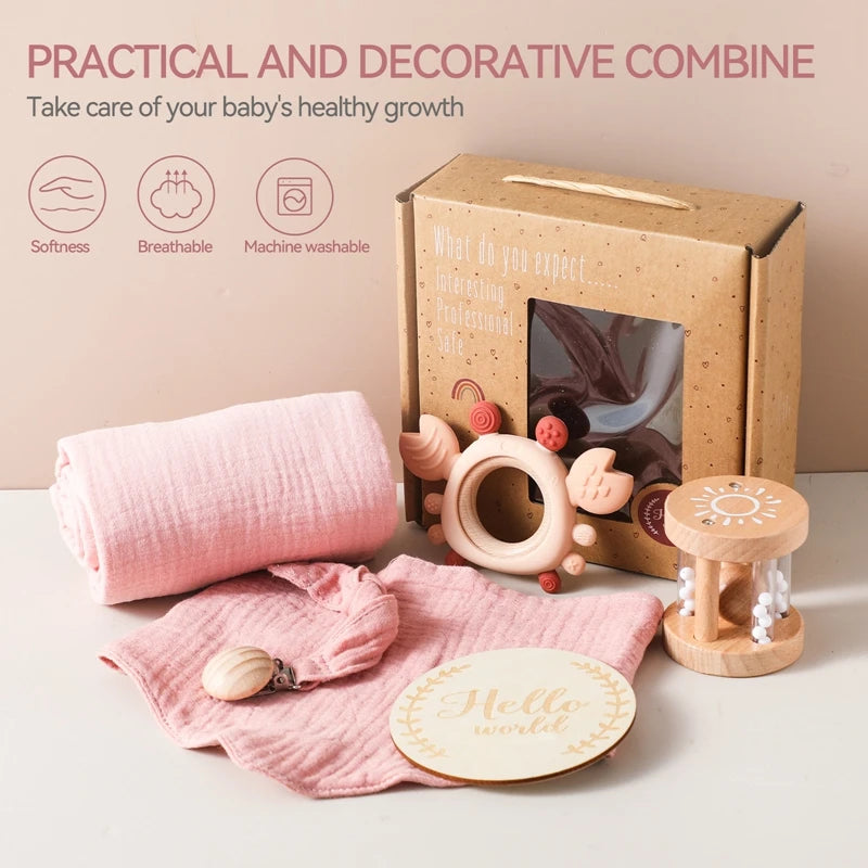 Baby Bath Toy Gift Set