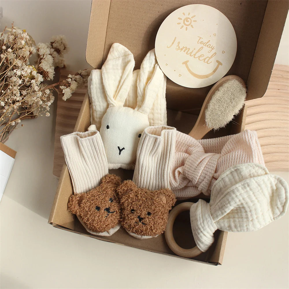 6Pcs Set Newborn Shower Gifts