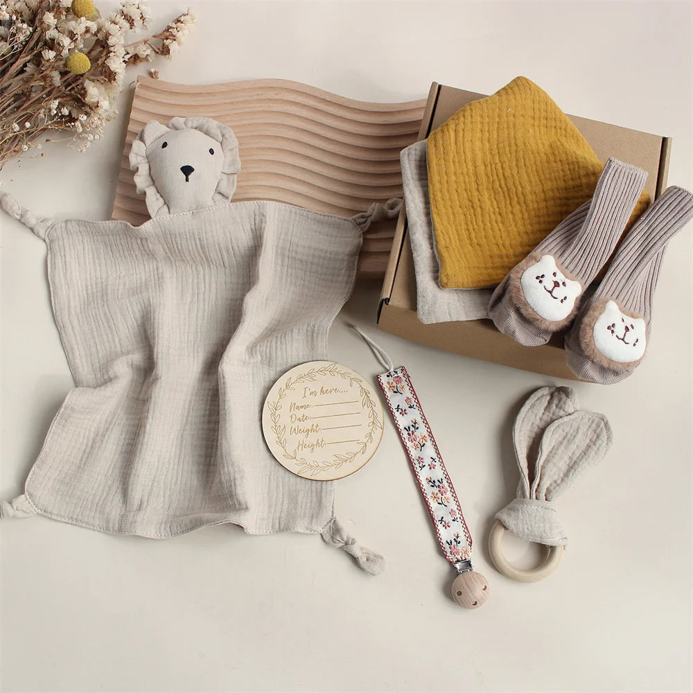 6Pcs Set Newborn Shower Gifts