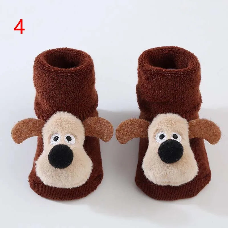 New cartoon warming baby socks