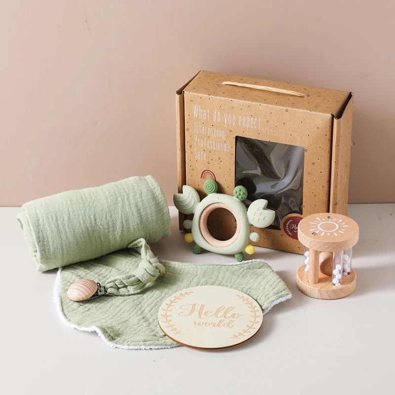 Baby Bath Toy Gift Set