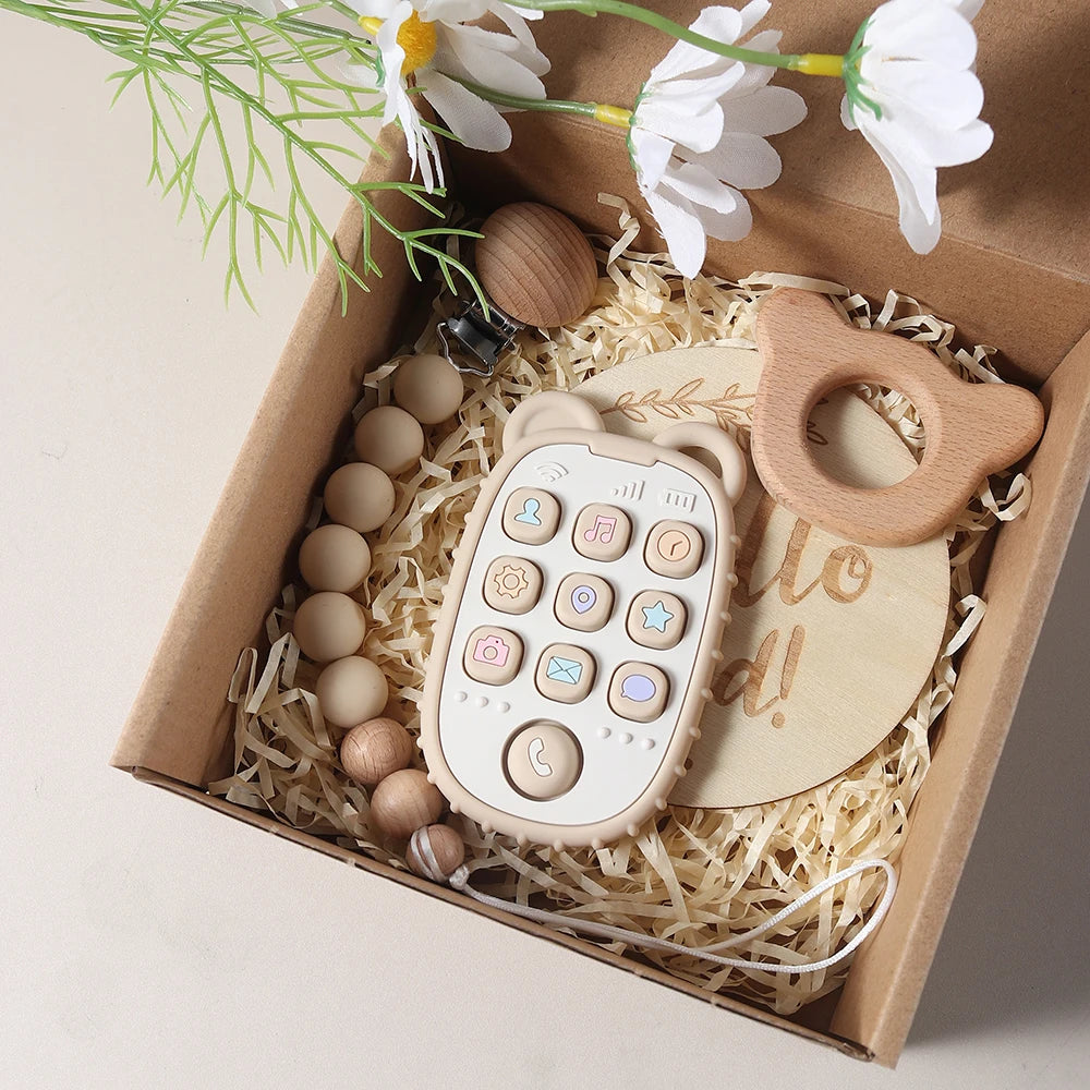 4pcs New Born Baby Gift Set