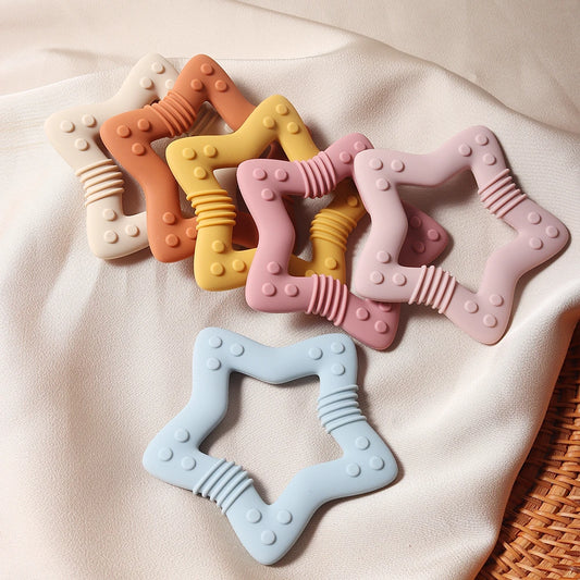 Star & Heart Teether Toy