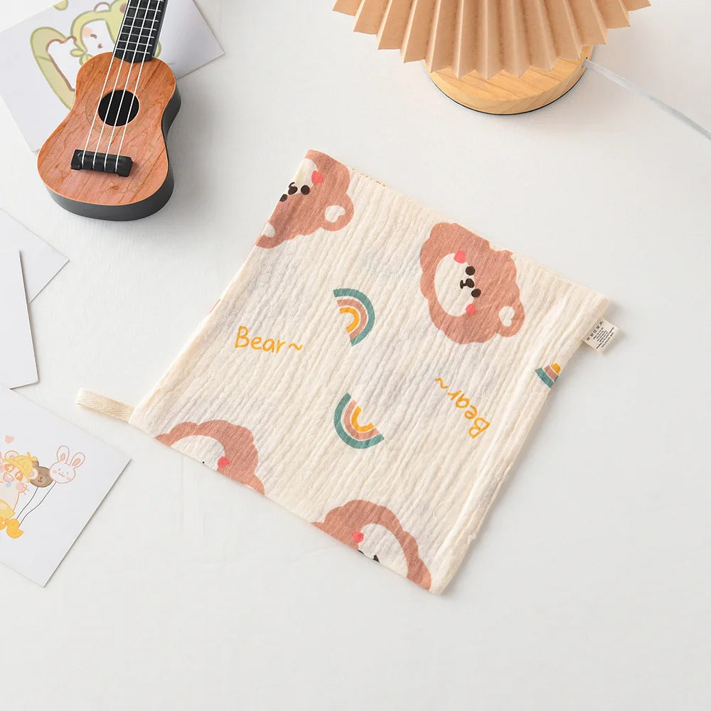 Cotton Gauze Baby Face Towel