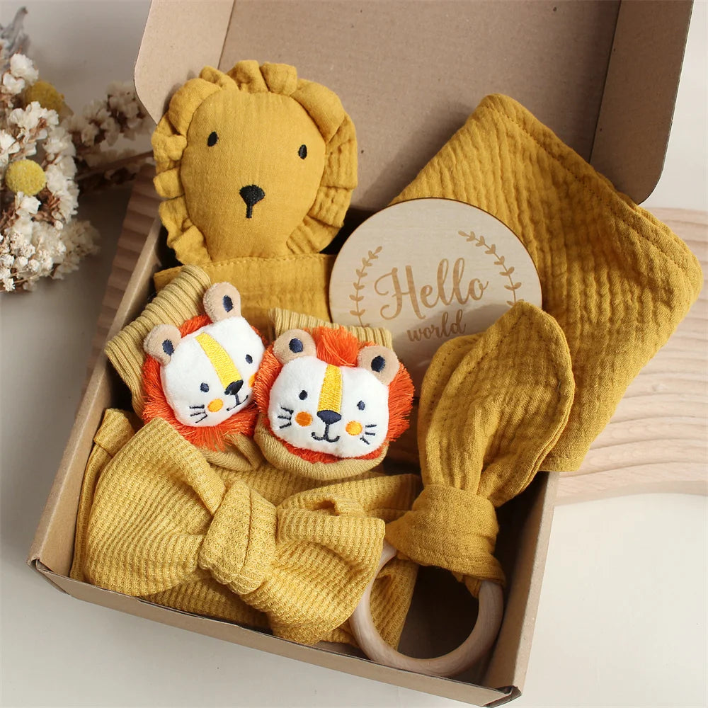 6Pcs Set Newborn Shower Gifts