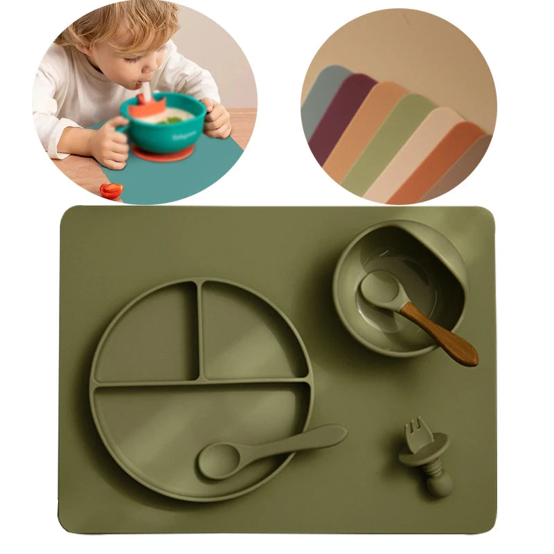 Food Grade Baby Silicone Placemat