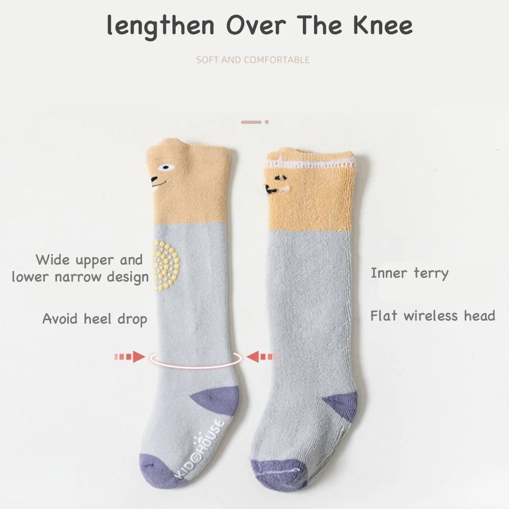 Baby Knee High Crawling Socks