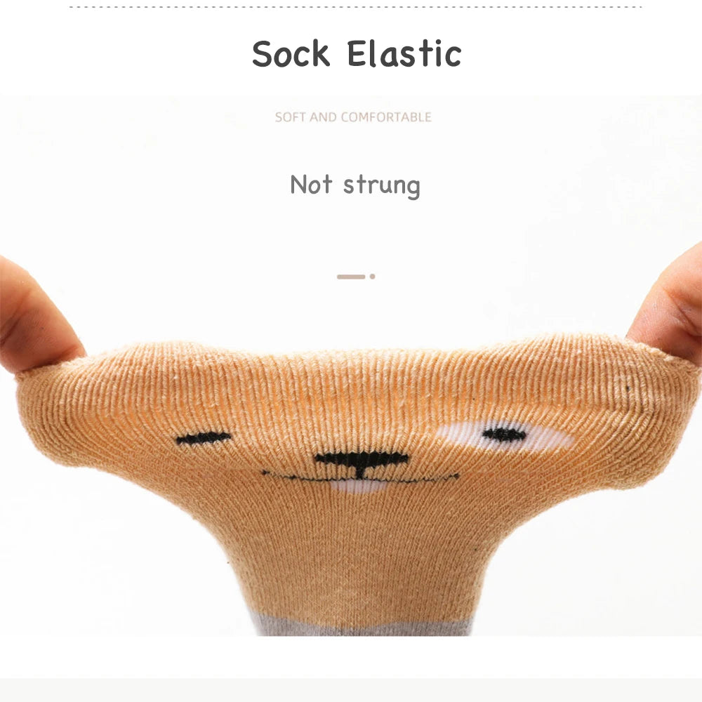 Baby Knee High Crawling Socks