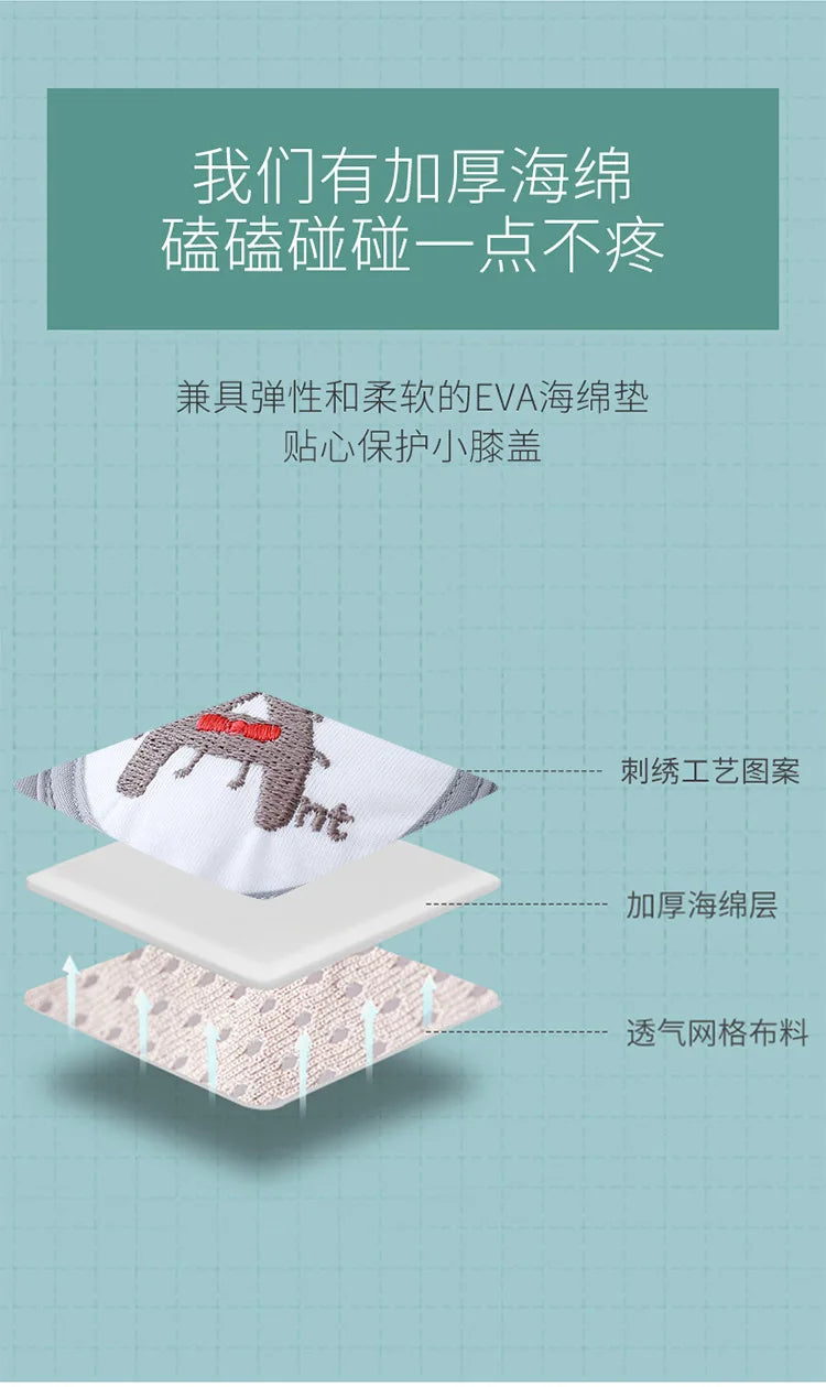 Infants Breathable Knee Pads Protector