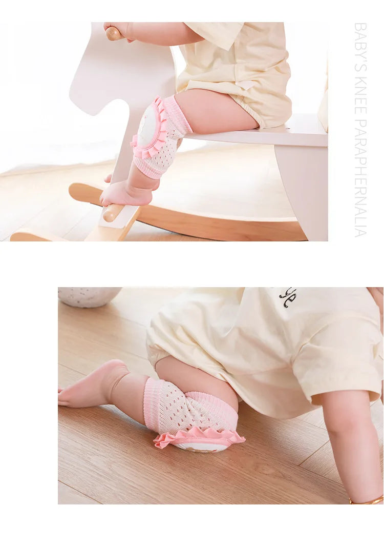 Infants Breathable Knee Pads Protector