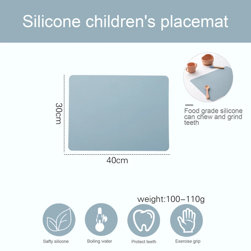 Food Grade Baby Silicone Placemat