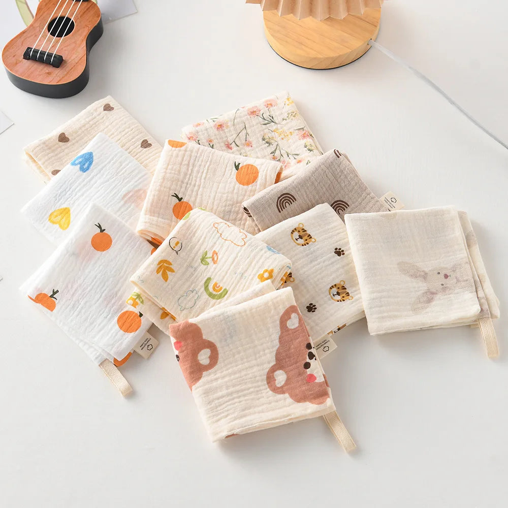 Cotton Gauze Baby Face Towel