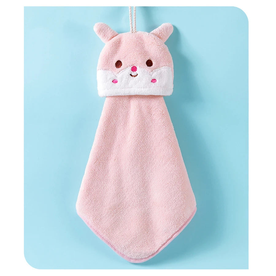 Hand Towel Coral Fleece