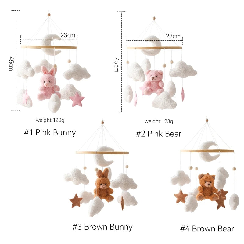 Rattle Stand Baby Crib Toy