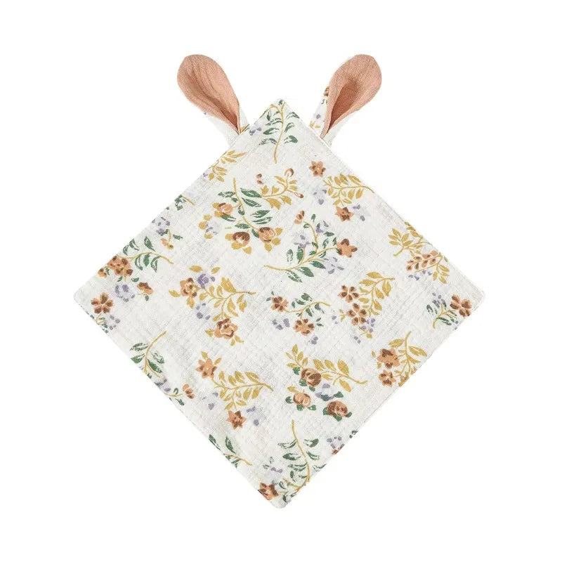 Cartoon Print Muslin Hand Face Towel
