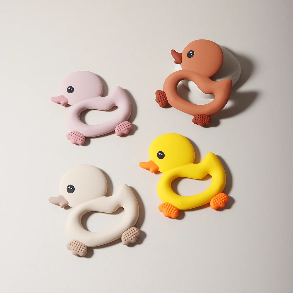 Duck Shaped Baby Teether