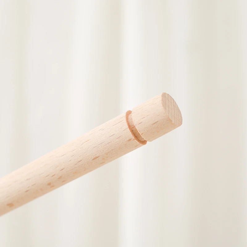 Crib Bell Toys Wooden Bracket