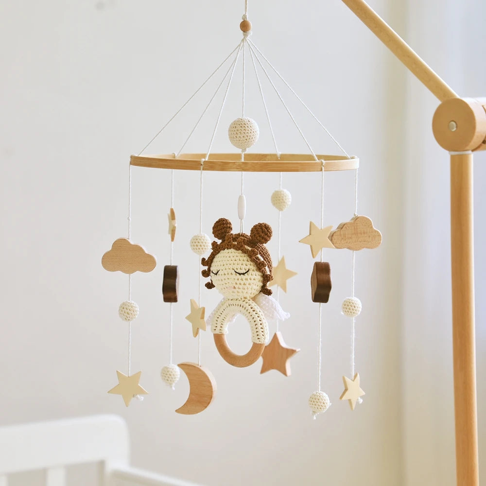 Newborn Angel Bed Bell Crib Toys