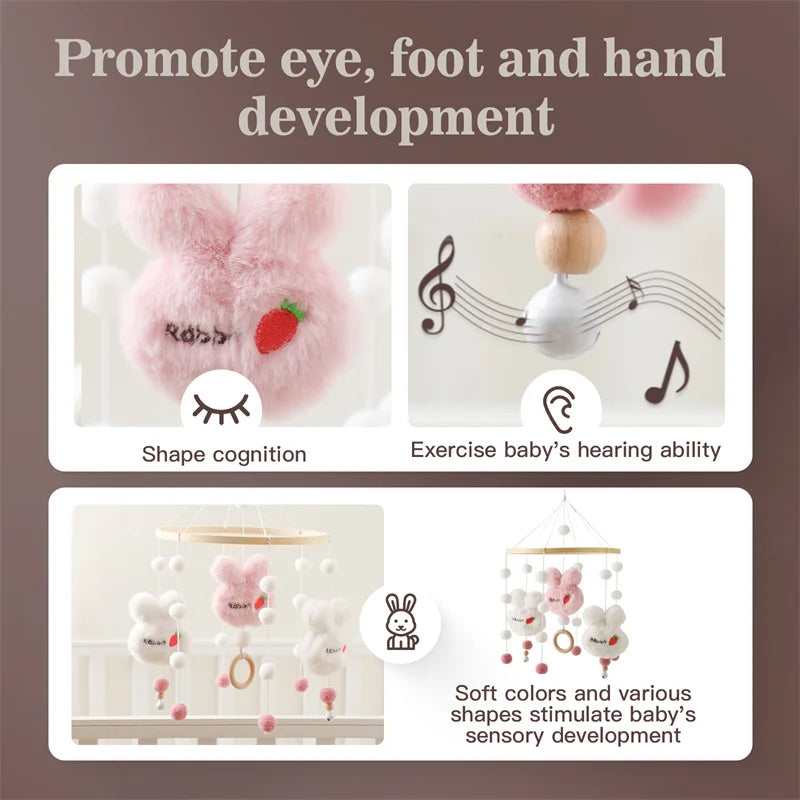 Hot Air Balloon Baby Rattle Toys