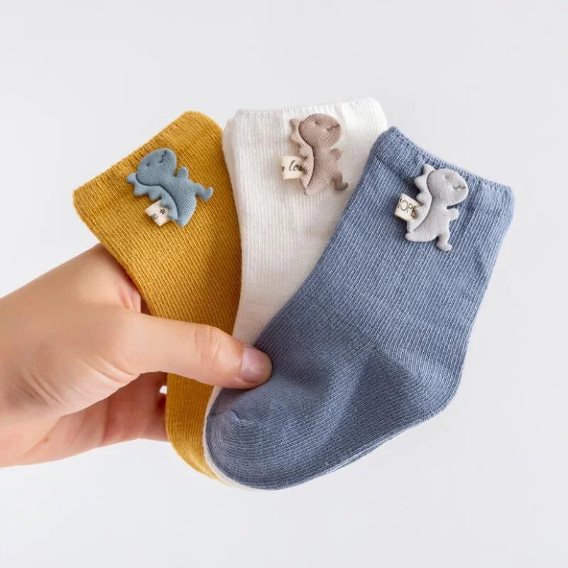 0-3 Years Kids Soft Cotton Socks