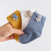 0-3 Years Kids Soft Cotton Socks