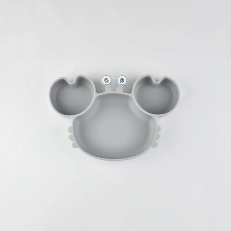 Silicone Dining Plate Suction Cartoon