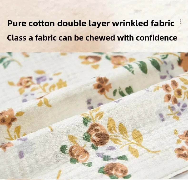 Cartoon Print Muslin Hand Face Towel