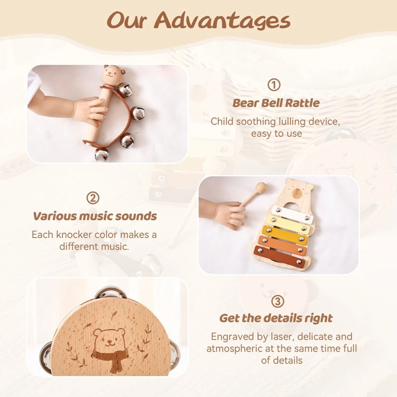 Kids Wooden Montessori Toys