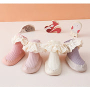 Baby Bow Middle Tube Shoes