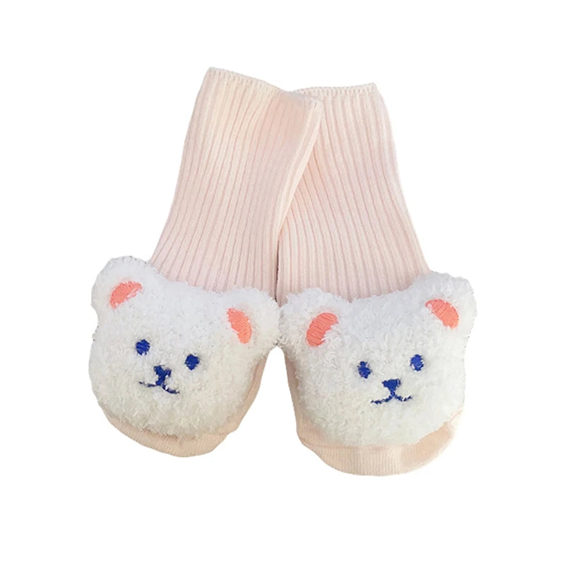 Baby Bear Long Anti Slip Socks