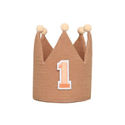 First Kids Boho Birthday Party Crown & Tassel