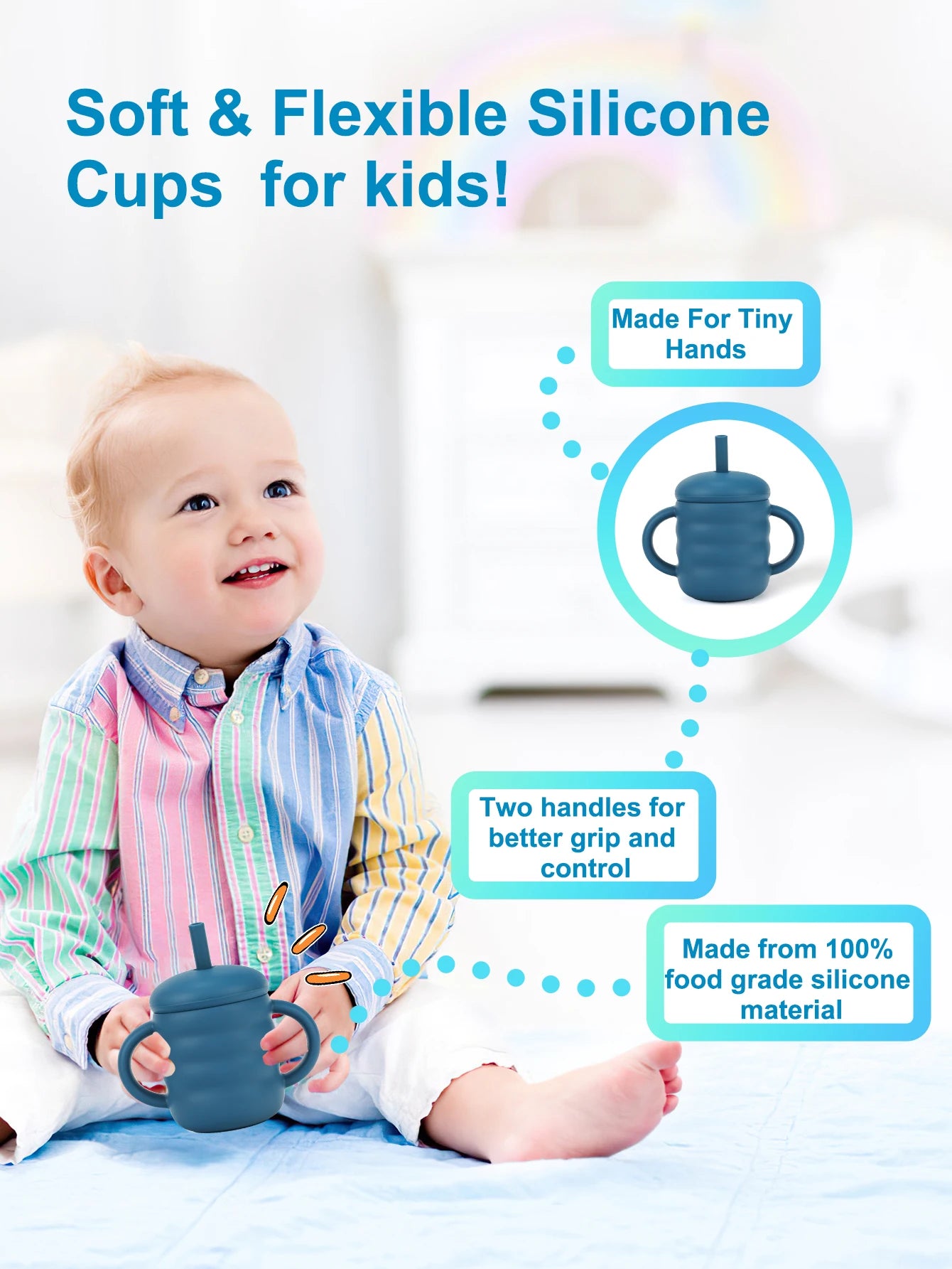 Silicone Dishes Suction Tableware