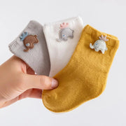 0-3 Years Kids Soft Cotton Socks