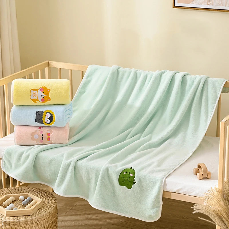 Printed Baby Bath Towel
