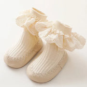 Baby Bow Middle Tube Shoes