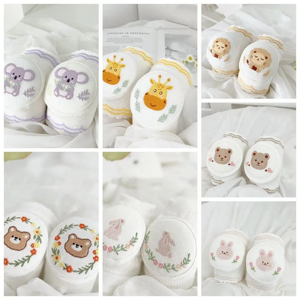 Cute Cotton Baby Knee Pads