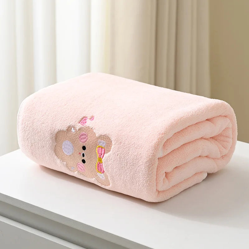 Printed Baby Bath Towel