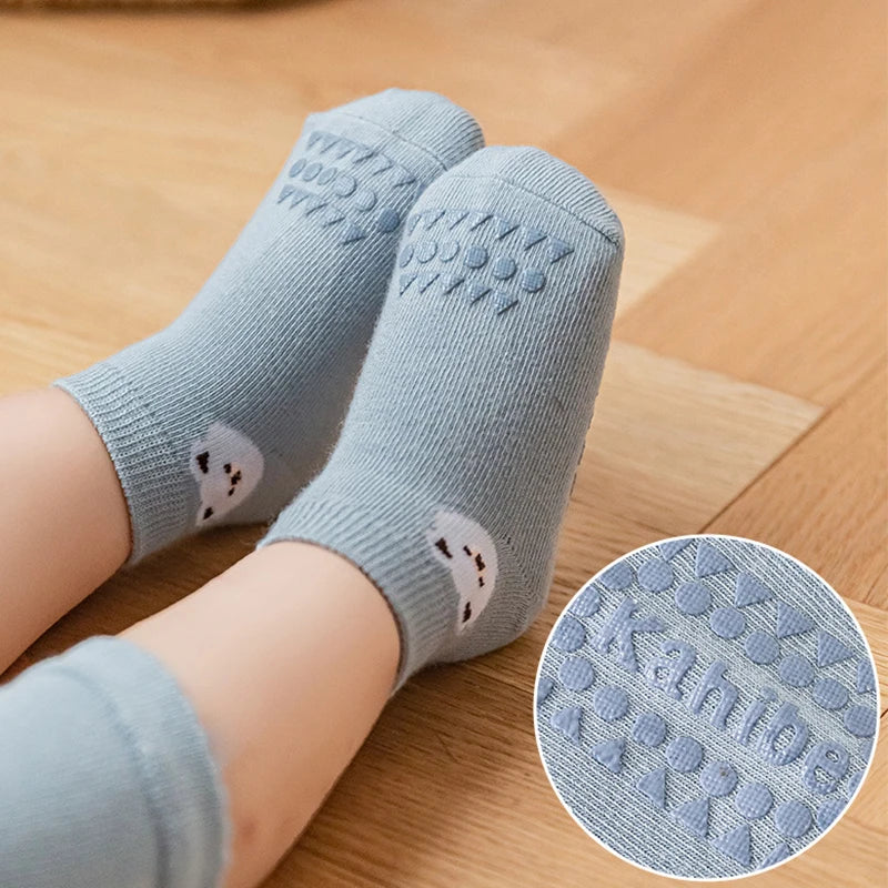 Baby Knee Pads Socks Set