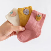 0-3 Years Kids Soft Cotton Socks