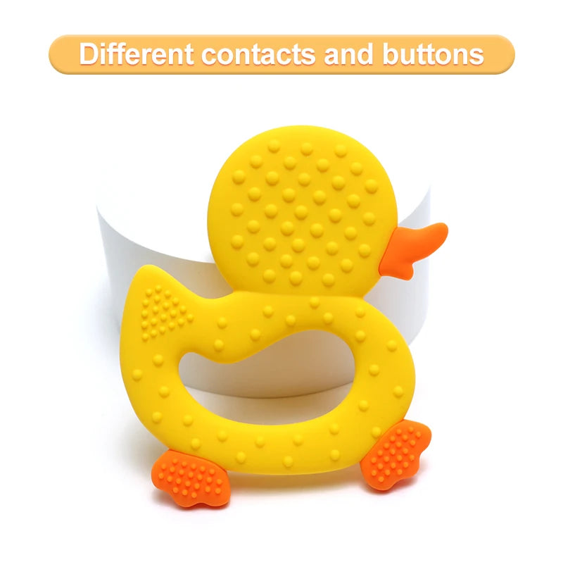 Duck Shaped Baby Teether