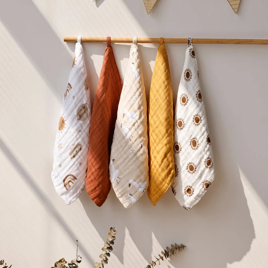 Cotton Breathable Baby Muslin Towel