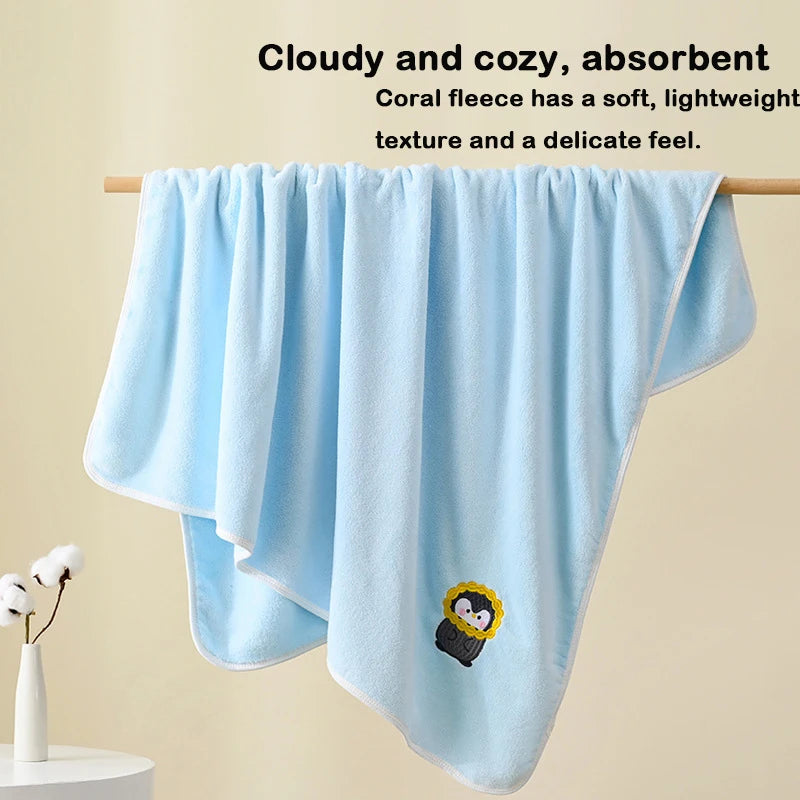 Printed Baby Bath Towel