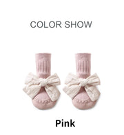 Baby Bow Middle Tube Shoes