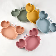 Silicone Dining Plate Suction Cartoon