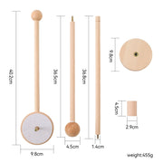 Crib Bell Toys Wooden Bracket