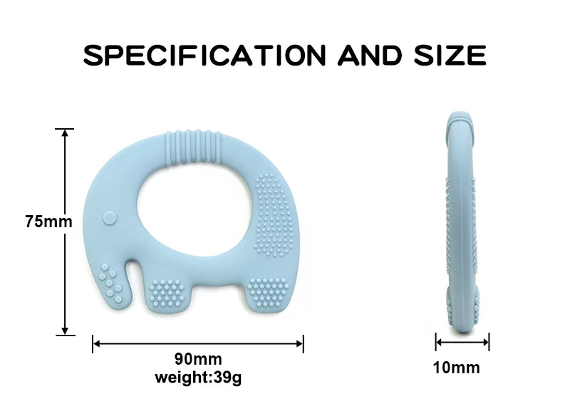 Elephant Shape Teether