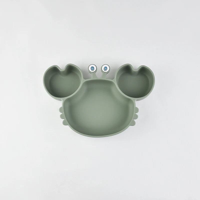 Silicone Dining Plate Suction Cartoon