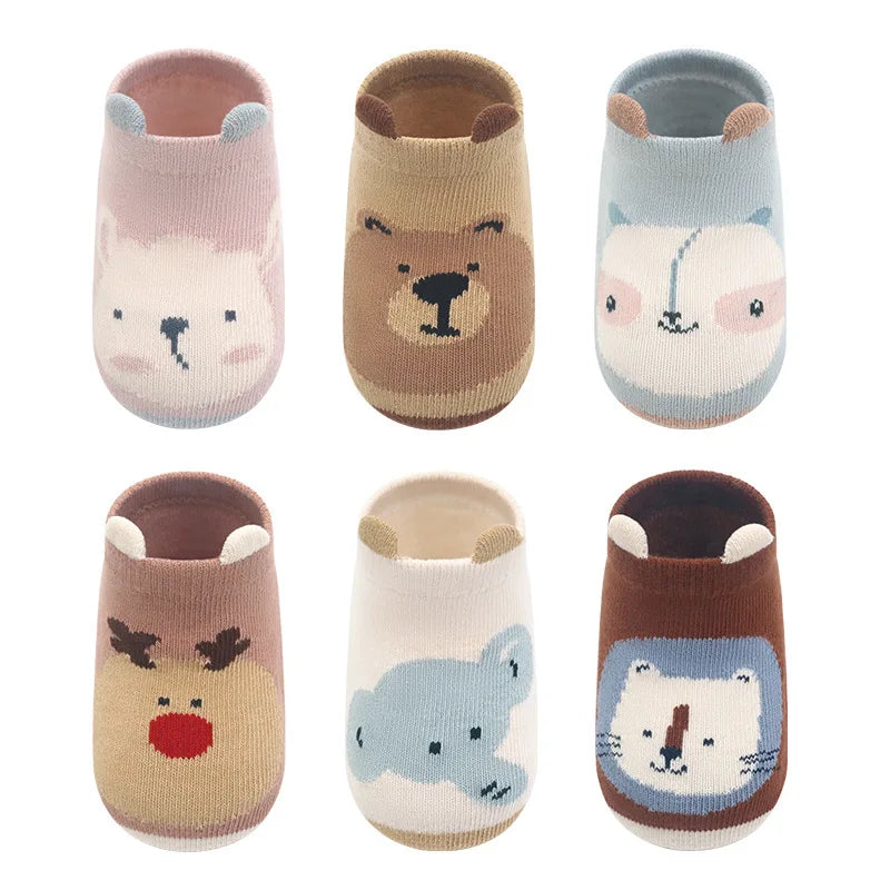 Newborn Anti Slip Cotton Socks